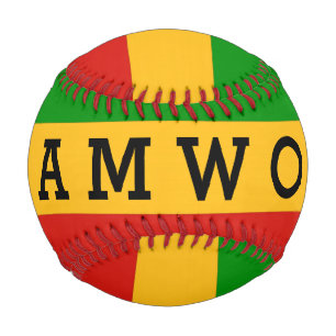 RASTAFARI FLAG COLORS + your ideas Baseball