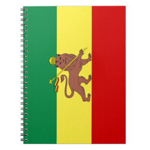Rastafari Flag Notebook