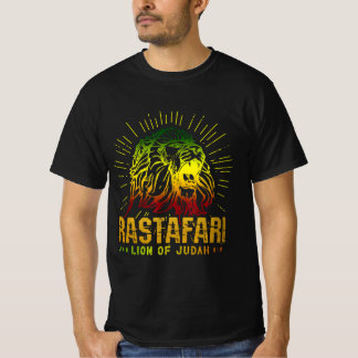 Rastafari Lion Of Judah - Jah Him Reggae Music  T-Shirt