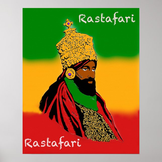 Rastafari Majesty Poster (Front)