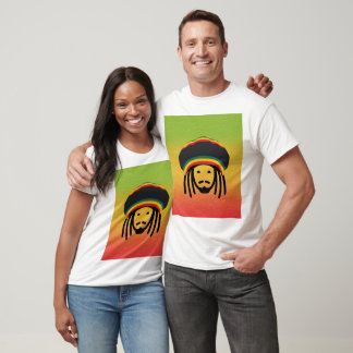 Rastafari Reggae White Tee