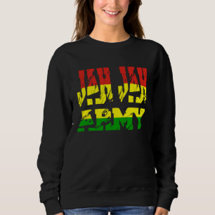 Rastafari Soldier of Jamaica Souvenir Rasta Roots Sweatshirt