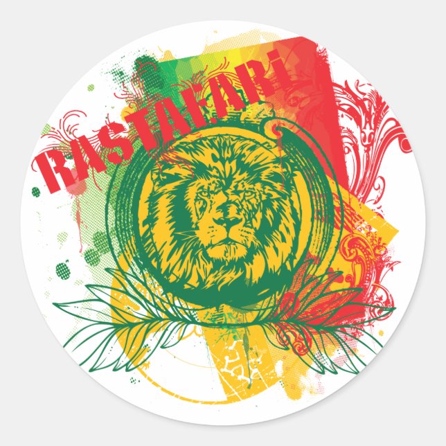 Rastafari Sticker (Front)