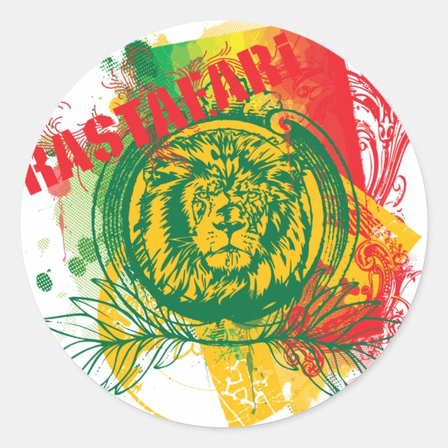 Rastafari Sticker (Front)
