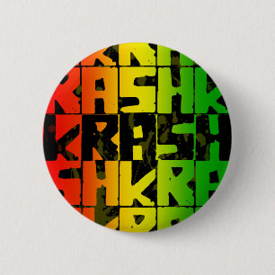 rastafarian button