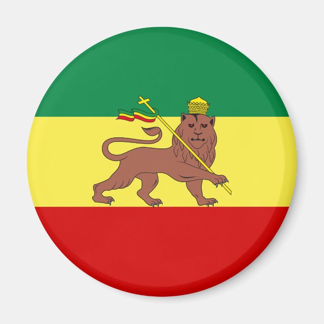 Rastafarian Flag Magnet (Front)