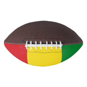 Rastafarian Flag Rasta Ethiopian American Football