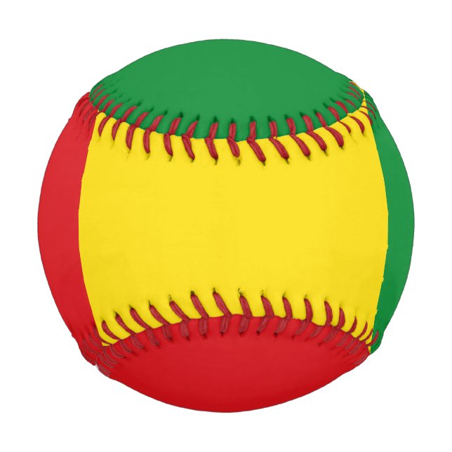 Rastafarian Flag Rasta Ethiopian Baseball (Back)