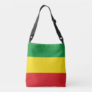 Rastafarian Flag Rasta Ethiopian Crossbody Bag