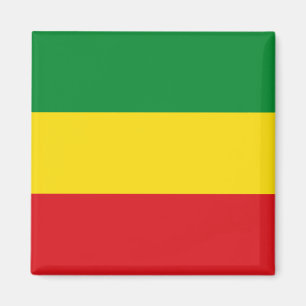 Rastafarian Flag Rasta Ethiopian Magnet