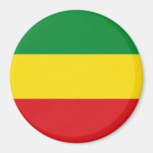 Rastafarian Flag Rasta Ethiopian Magnet
