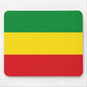 Rastafarian Flag Rasta Ethiopian Mouse Mat