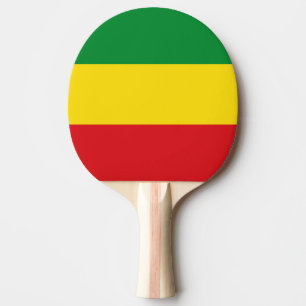 Rastafarian Flag Rasta Ethiopian Ping Pong Paddle