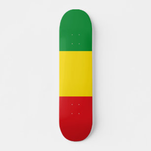 Rastafarian Flag Rasta Ethiopian Skateboard