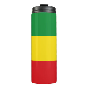 Rastafarian Flag Rasta Ethiopian Thermal Tumbler