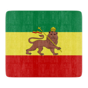 Rastafarian Flag (Rastafarianism) (Rasta) Cutting Board