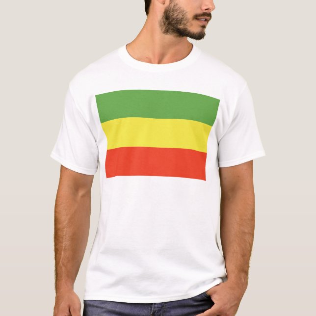 Rastafarian Flag T-Shirt (Front)