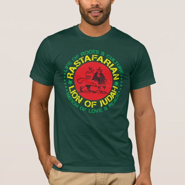 Rastafarian Life T-Shirt (Front)