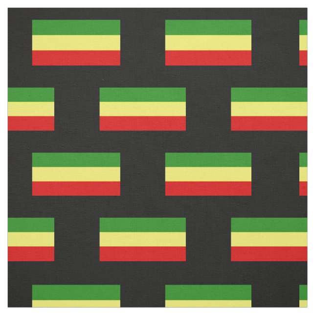 Rastafarian Pride Flag Fabric (Swatch)