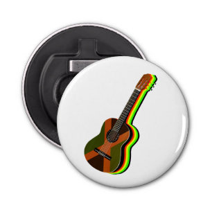 Rastafarian Reggae Guitar Bottle Opener