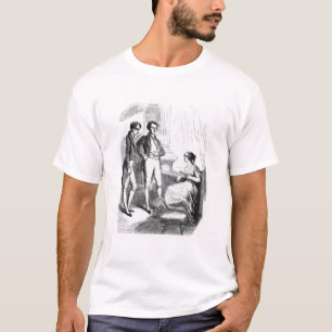 Rastignac introduced to Madame de Nucingen T-Shirt