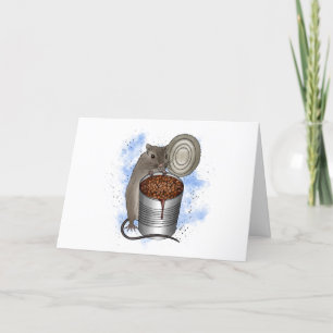 Rat and Bake Beans   Funny Friendship Card