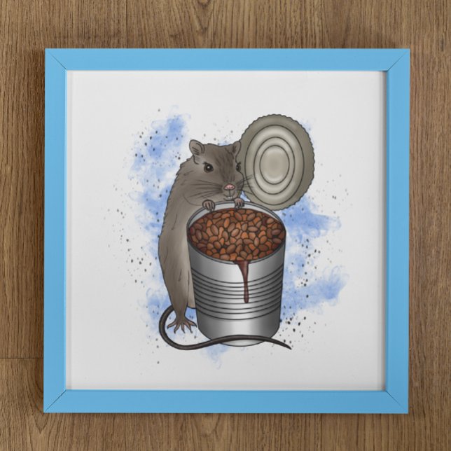 Rat and Bake Beans Poster (Creator Uploaded)