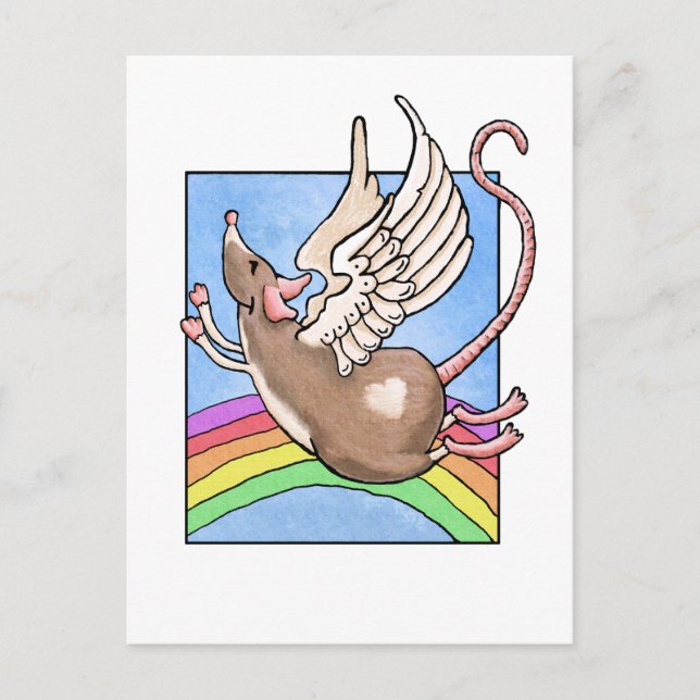 Rat Angel Post Card (Front)
