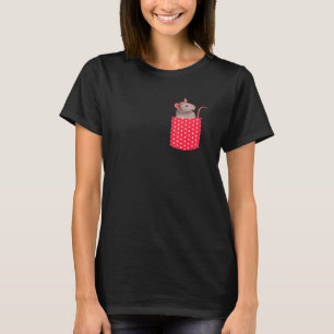 Rat Animal Cute Pocket Pet Owner Rodent Rat T-Shirt
