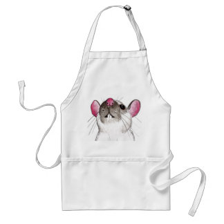rat art - Himalayan rat apron