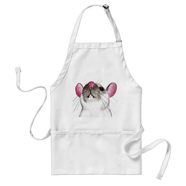 rat art - Himalayan rat apron (Front)