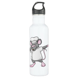 Rat as Cook at Hip Hop Dance Dab 710 Ml Water Bottle