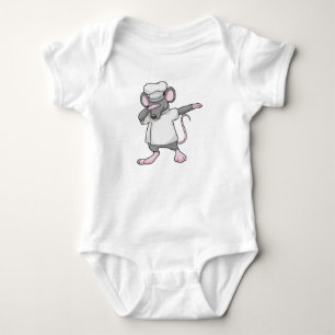 Rat as Cook at Hip Hop Dance Dab Baby Bodysuit