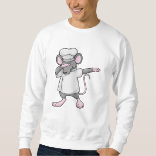 Rat as Cook at Hip Hop Dance Dab Sweatshirt