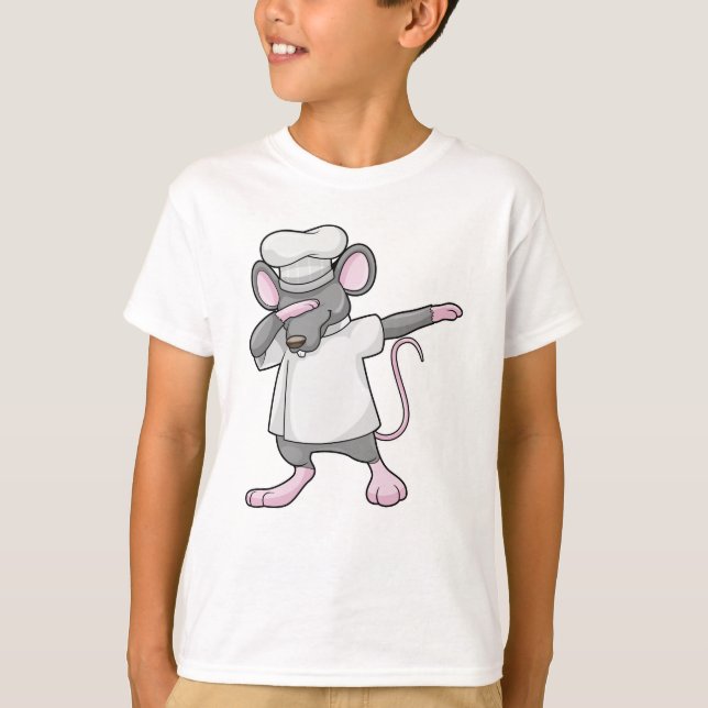 Rat as Cook at Hip Hop Dance Dab T-Shirt (Front)