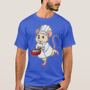 Rat as Cook with Pan Cooking hat T-Shirt