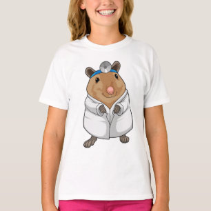 Rat as Doctor with Doctor's coat T-Shirt
