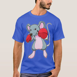 Rat at Boxing with Boxing gloves T-Shirt