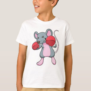 Rat at Boxing with Boxing gloves T-Shirt
