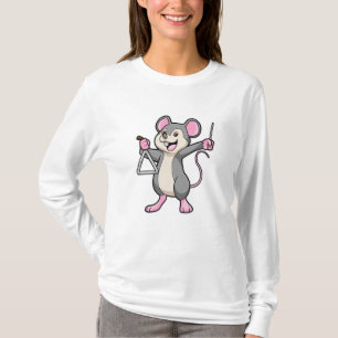 Rat at Music with Triangel T-Shirt
