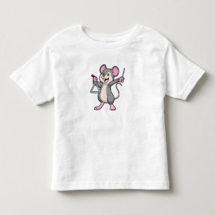Rat at Music with Triangel Toddler T-Shirt
