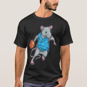 Rat Basketball player Basketball T-Shirt