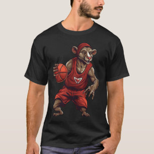 Rat Basketball Players T-Shirt