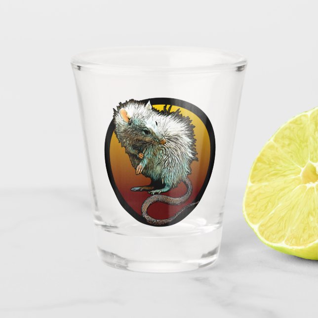 Rat Boi Shot Glass (Front)