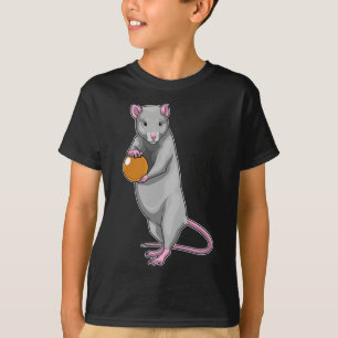 Rat Bowling Bowling Ball Sports T-Shirt