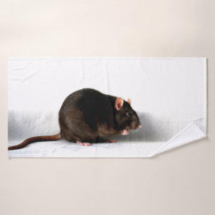 Rat btcn bath towel set