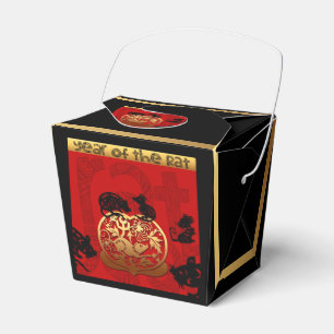 Rat Chinese custom Year Zodiac Birthday TOFB1 Favour Box