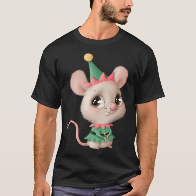Rat Christmas T-Shirt (Front)