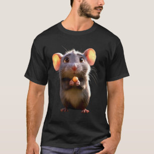 Rat Cute Mouse Rodents Dwarf Mouse Small Rats Mice T-Shirt