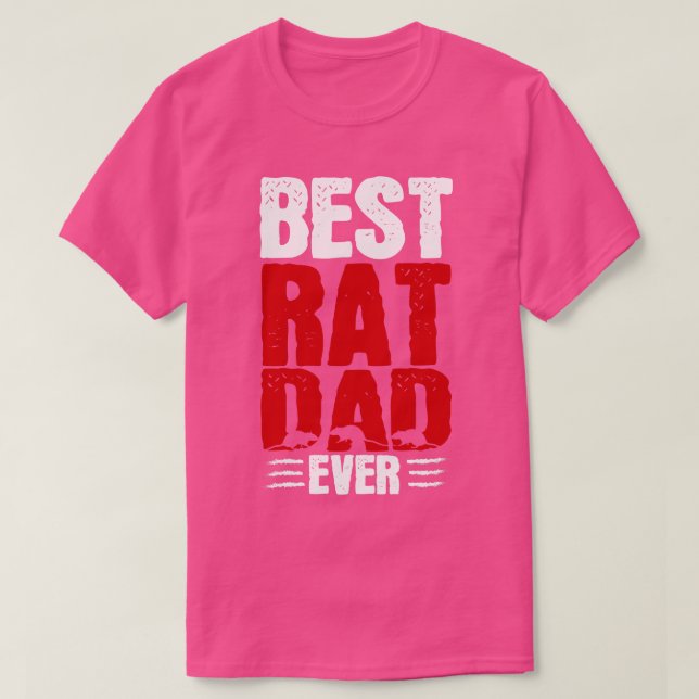 Rat Dad T-Shirt (Design Front)